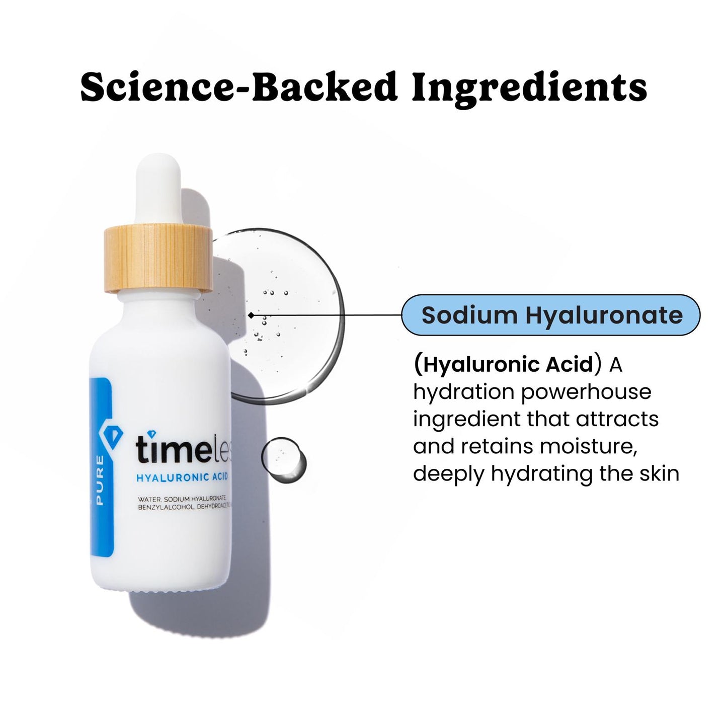 TIMELESS HYALURONIC ACID 100% PURE