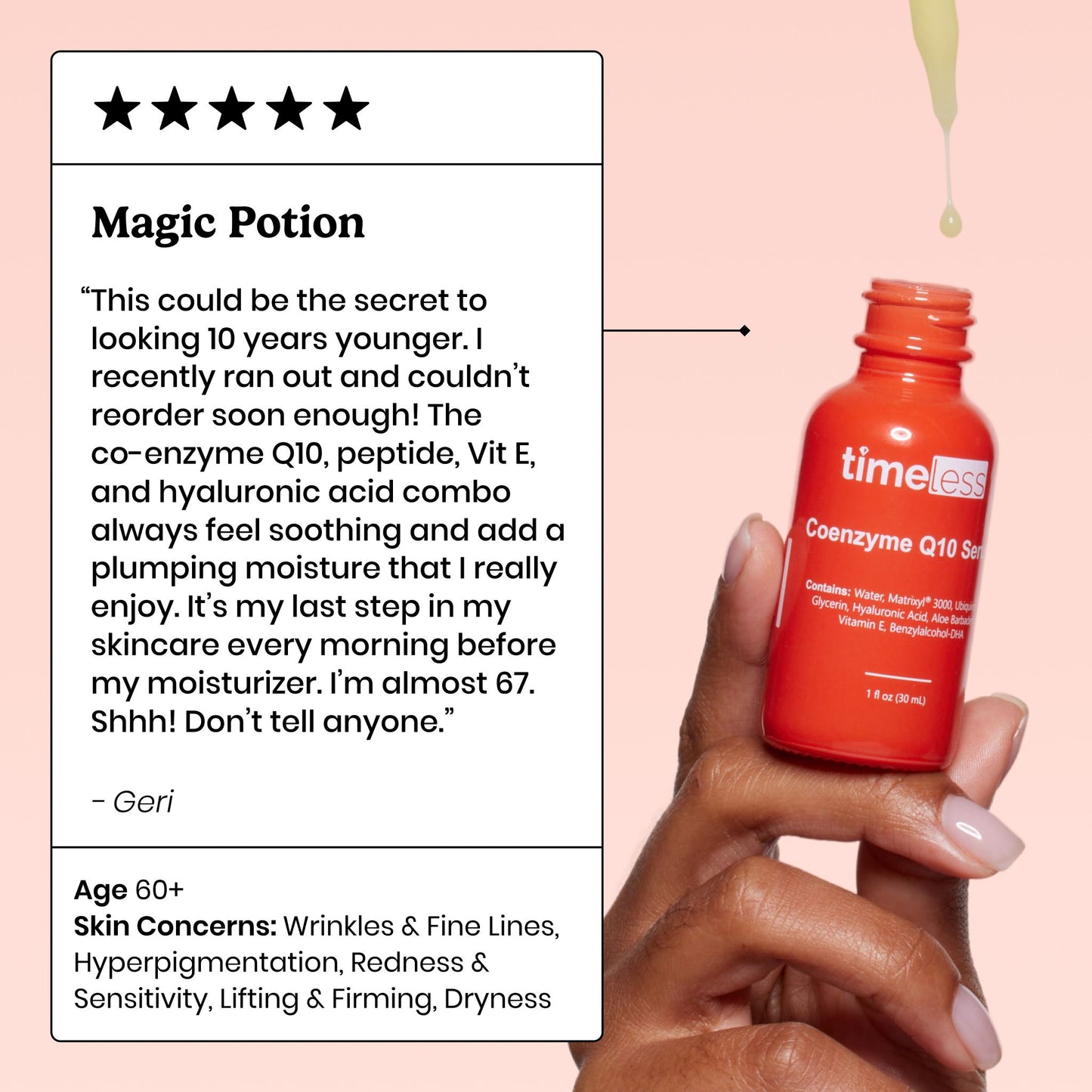 TIMELESS COENZYME Q10 SERUM