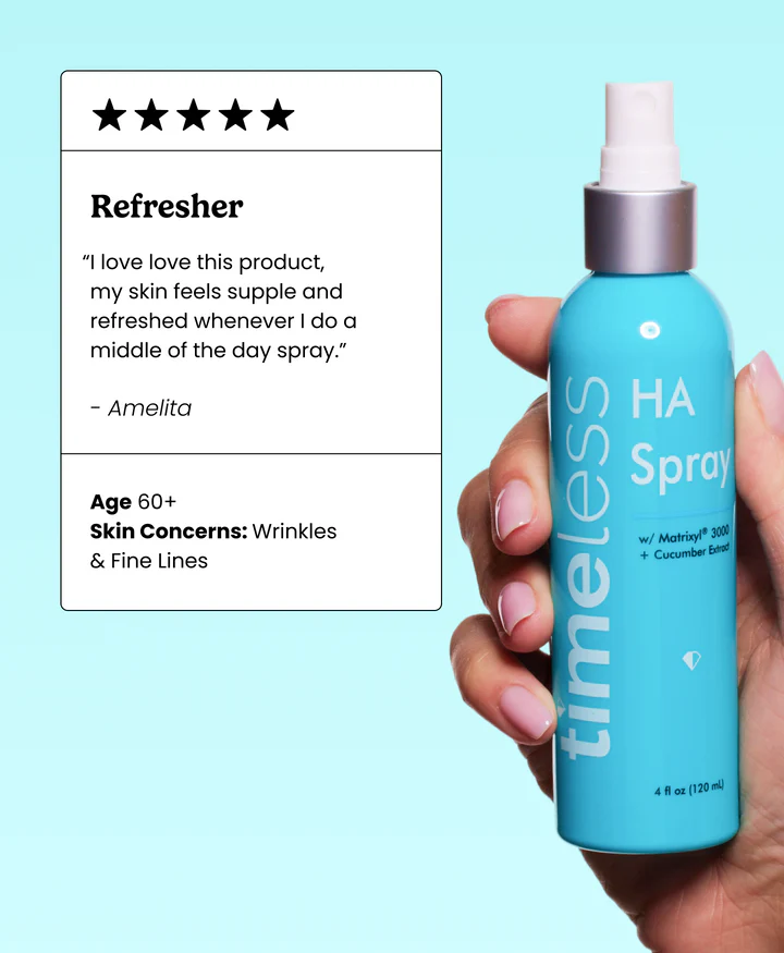 TIMELESS HA MATRIXYL® 3000 W/ CUCUMBER SPRAY